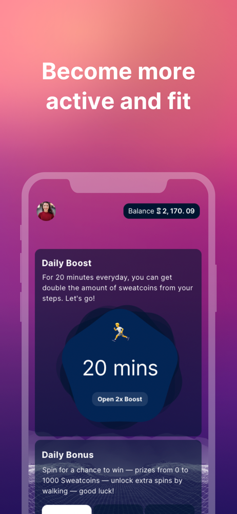 Sweatcoin Walking Step Counter - Overview - Apple App Store - US