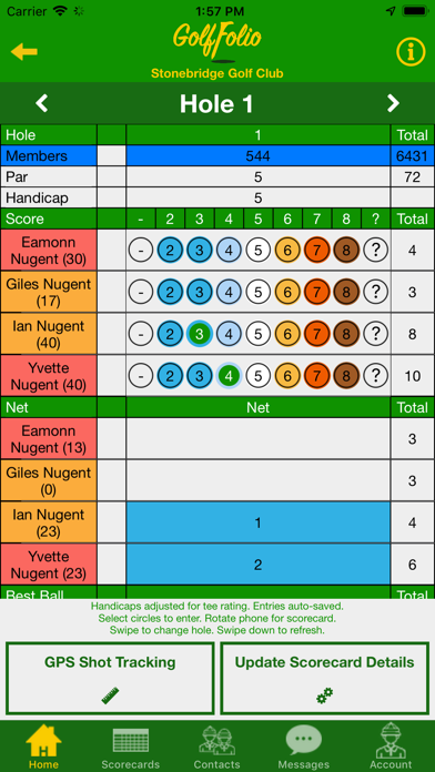 GolfFolio screenshot 3