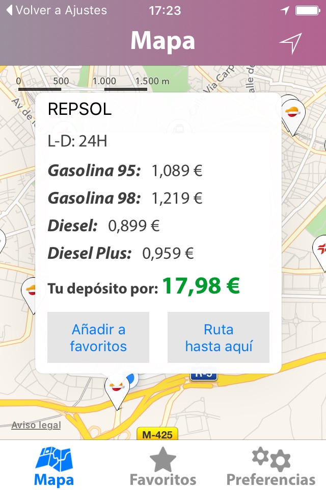 GasofApp - Gasolineras España screenshot 3
