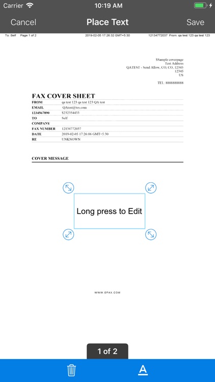 eFax Corporate for Healthcare screenshot-3
