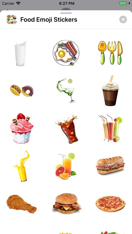 Food Emoji Stickers screenshot-5
