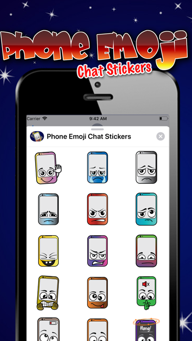 Phone Emoji Chat Stickers screenshot 2