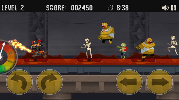 末日摩托：撞僵尸