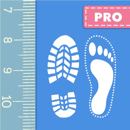 測定の靴のサイズ Pro