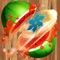 Master Ninija Fruits Game game is a fun, multiple cut fruit at once,to fill the mixer and increase the score