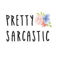 Pretty Sarcastic Text Stickers pour PC