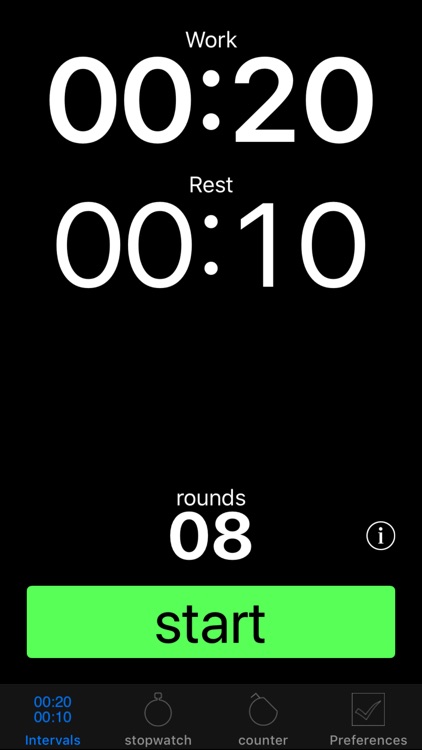 Strengthiness Interval Timer