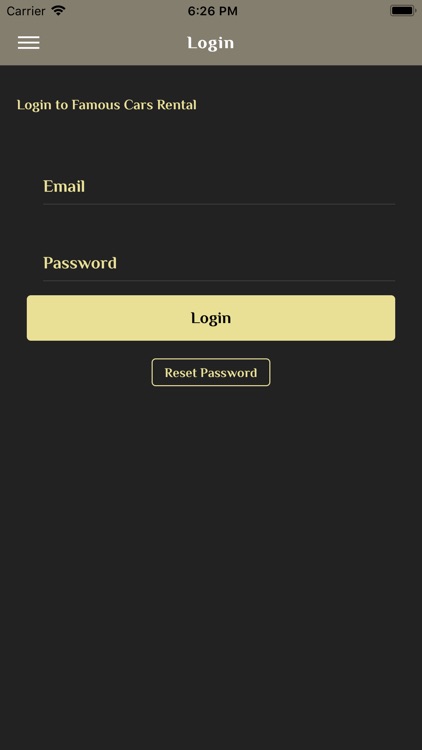 Famous Cars Rental screenshot-3