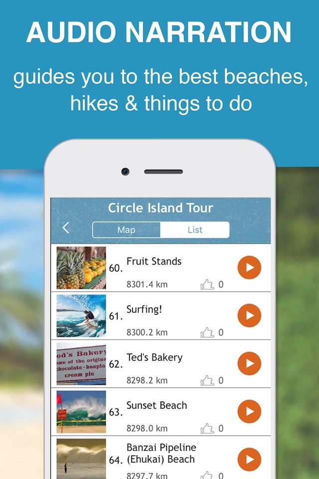 Oahu Road Trip GPS Audio Guide screenshot 3