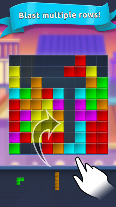 How to cancel & delete Blox Shock - 1010 block puzzle from iphone & ipad 2
