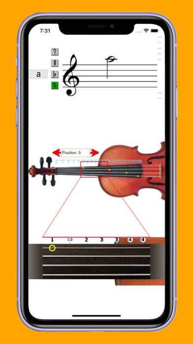 Violin Note Finder screenshot 3