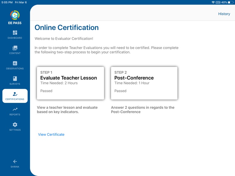 NIET EE PASS Companion App screenshot-3