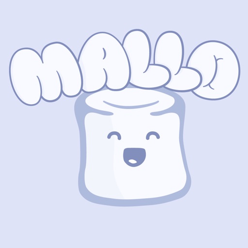 Mallo - marshmallow stickers iOS App