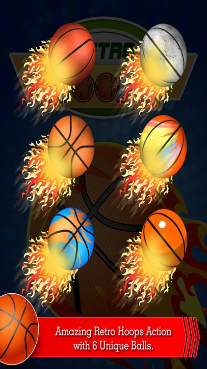 Retro Hoops Basketball Shoot