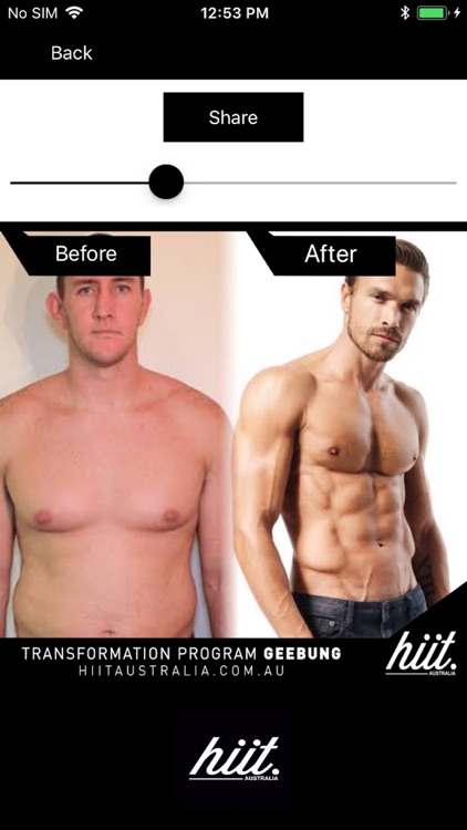 HIIT Transformation App