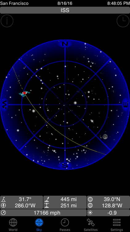 GoISSWatch ISS Tracking