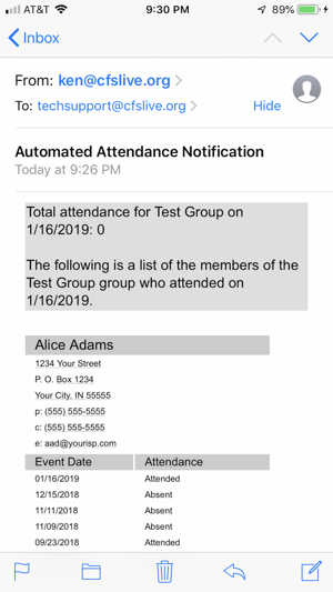 CFS Live Mobile Attendance(圖6)-速報App