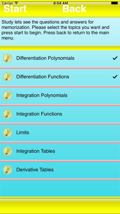 Test Review Calculus AB Master screenshot-0