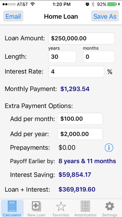 Loan Calculator Pro screenshot-4