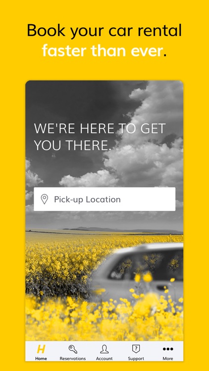Hertz Car Rental screenshot-0