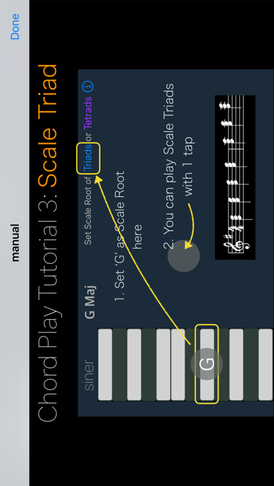 siner - touch chord player screenshot 4