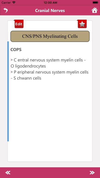 Neurology Mnemonics