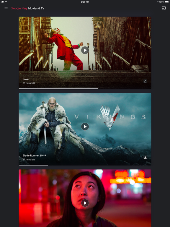 Google Play Movies & TV screenshot