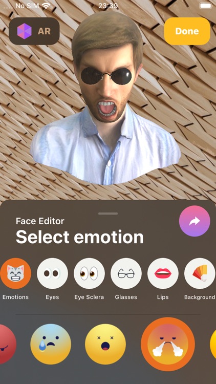 FaceHero 3D Stickers and Masks screenshot-6