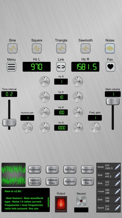 AudioFrequencySignalGenerator
