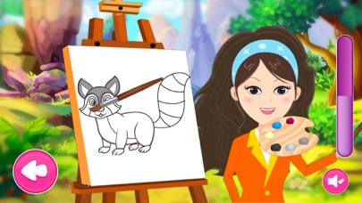 玛丽老师绘画课程连线涂色游戏 screenshot 3