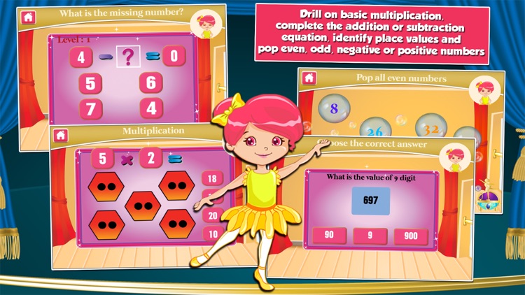 Ballerina Kids 2nd Grade Games