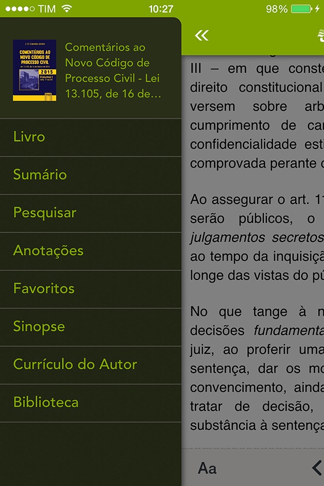 Juruá eBooks screenshot 2