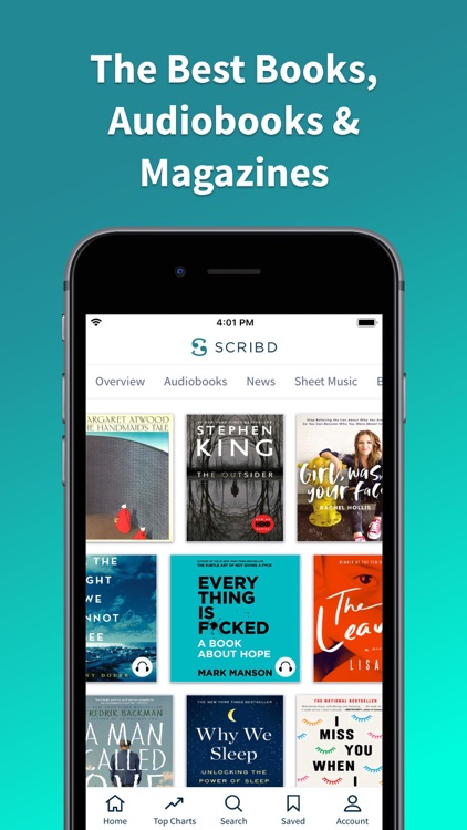 Scribd - audiobooks & ebooks