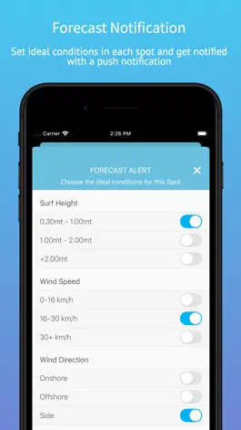 Game screenshot Line app Surf Forecast apk