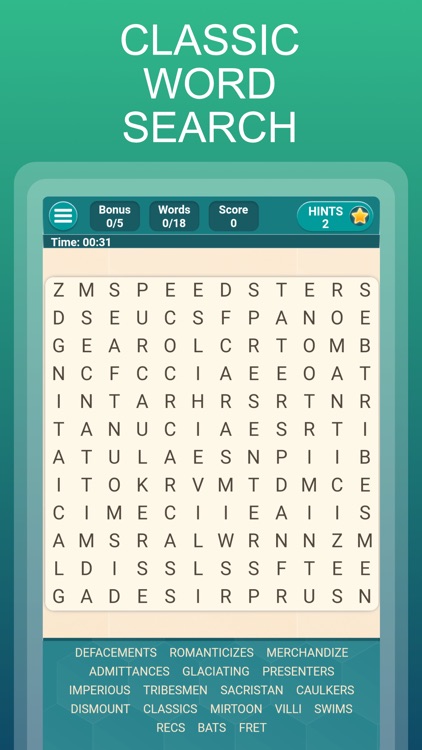 Amazing Word Search