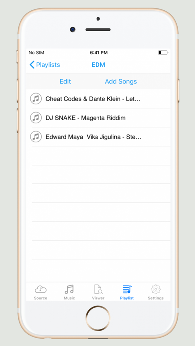 CloudBeat - Cloud Music Player screenshot 3