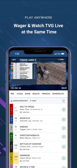 Tvg Horse Racing Betting App On The App Store