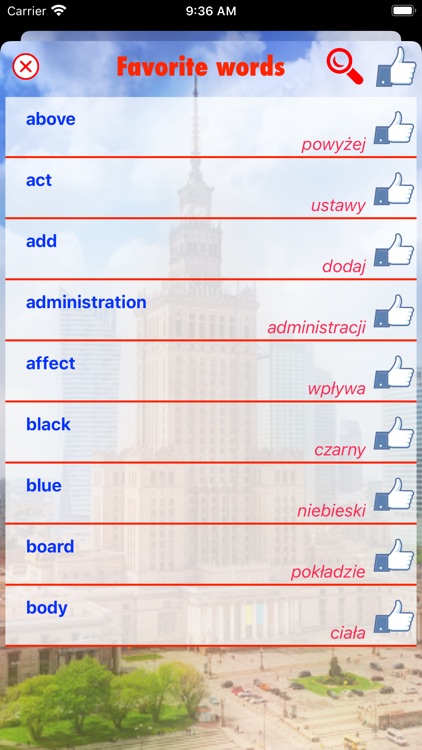 Basic words in Polish screenshot-6