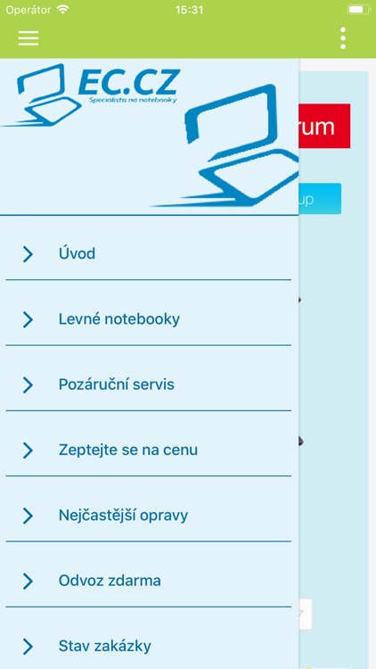 Servis notebooků screenshot-3