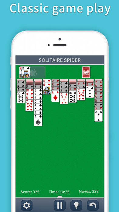 Spider Solitaire Classic Pro screenshot 2