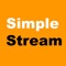 SimpleStream is a simple stream player