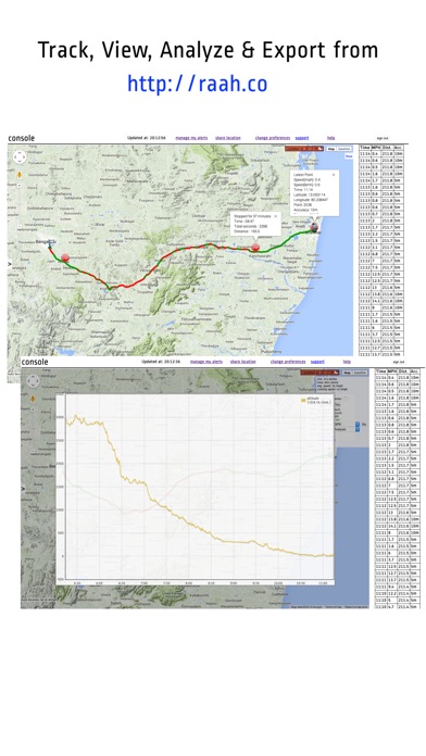 Route Tracker Pro Version Screenshots