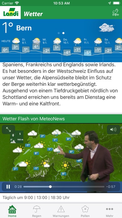 LANDI Wetter