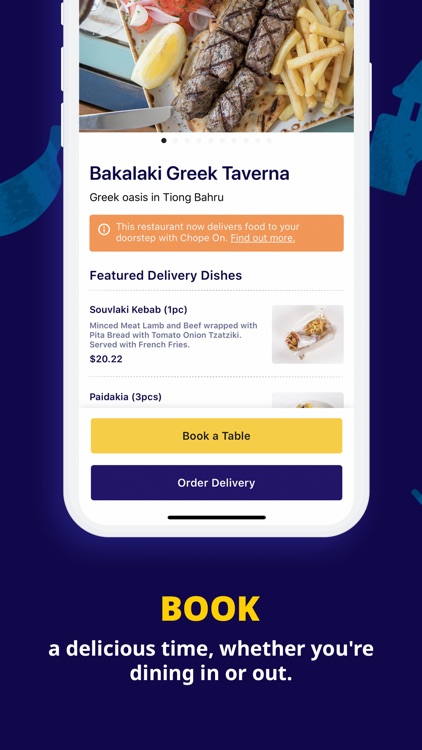 Chope - Discover, Book, Save