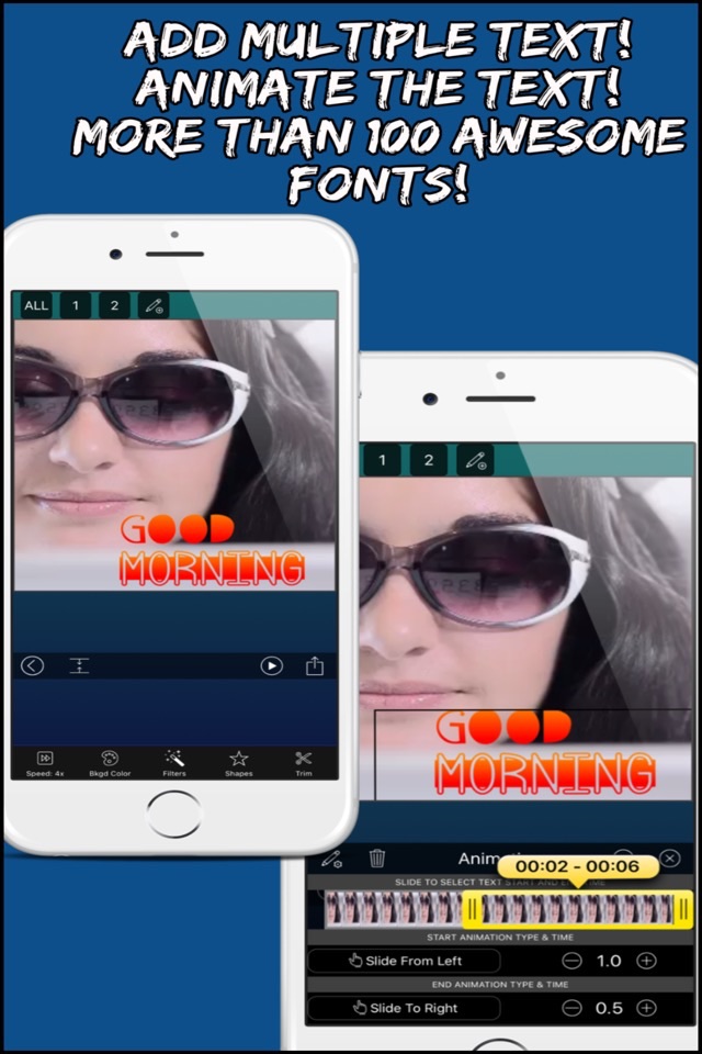One Video Editor Text Speed FX screenshot 4