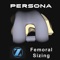 The Persona® TKA Femoral Sizing App allows users to evaluate the anatomical fit of the Persona® femoral components and compare with current Zimmer Biomet and/or competitive systems