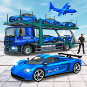 US Police Car Transporter