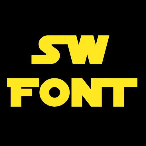 Fonts style Star W. iOS App