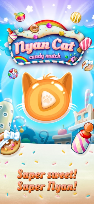 Nyan Cat: Candy Match(圖5)-速報App