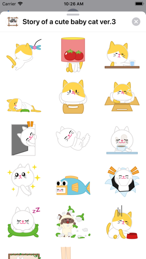 Story of a cute baby cat ver.3(圖2)-速報App